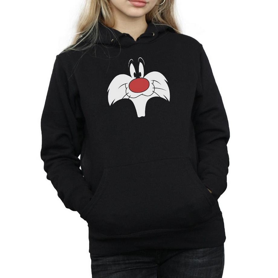 LOONEY TUNES Sylvester the Cat Bedruckter Kapuzenpullover  