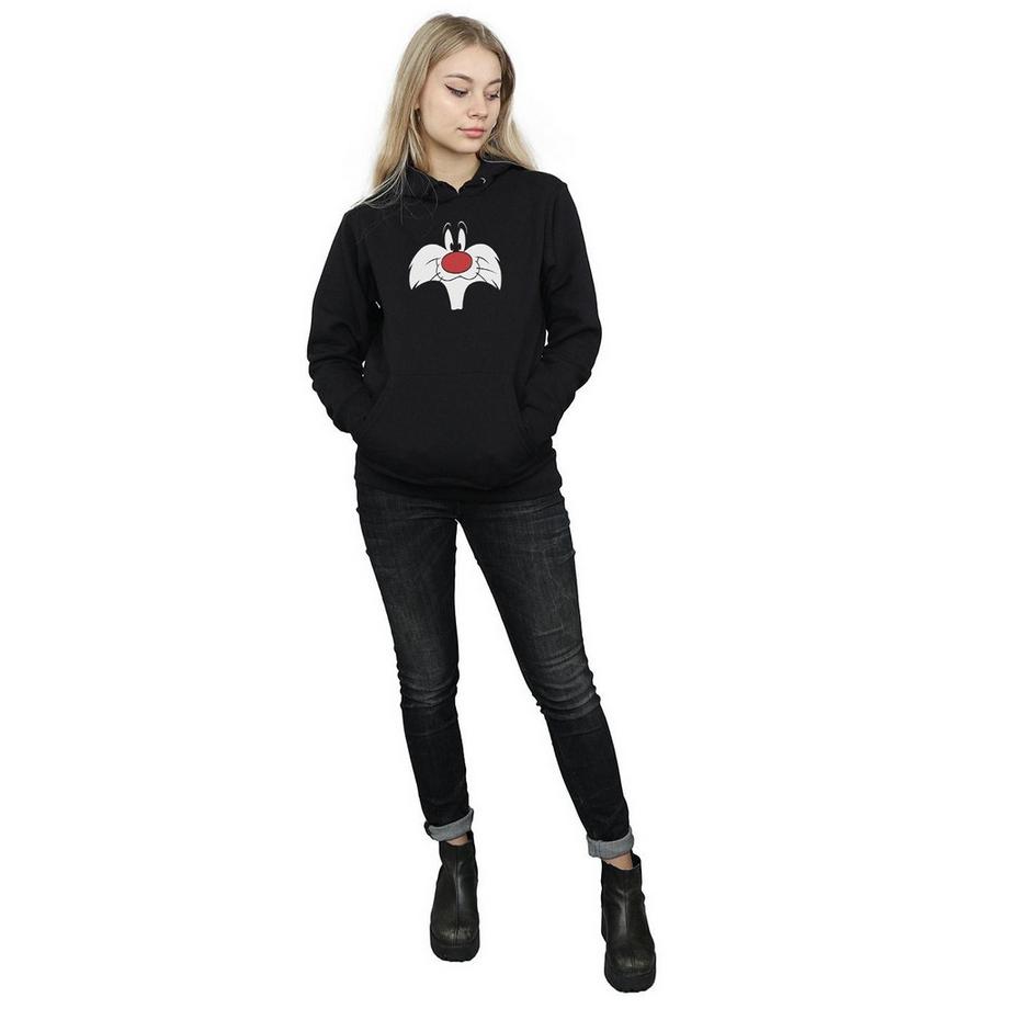 LOONEY TUNES Sylvester the Cat Bedruckter Kapuzenpullover  