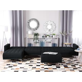 Beliani Ecksofa aus Polyester Modern ABERDEEN  