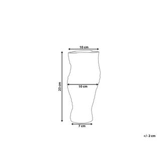 Beliani Dekoration aus Glas Glamourös ELATOS  