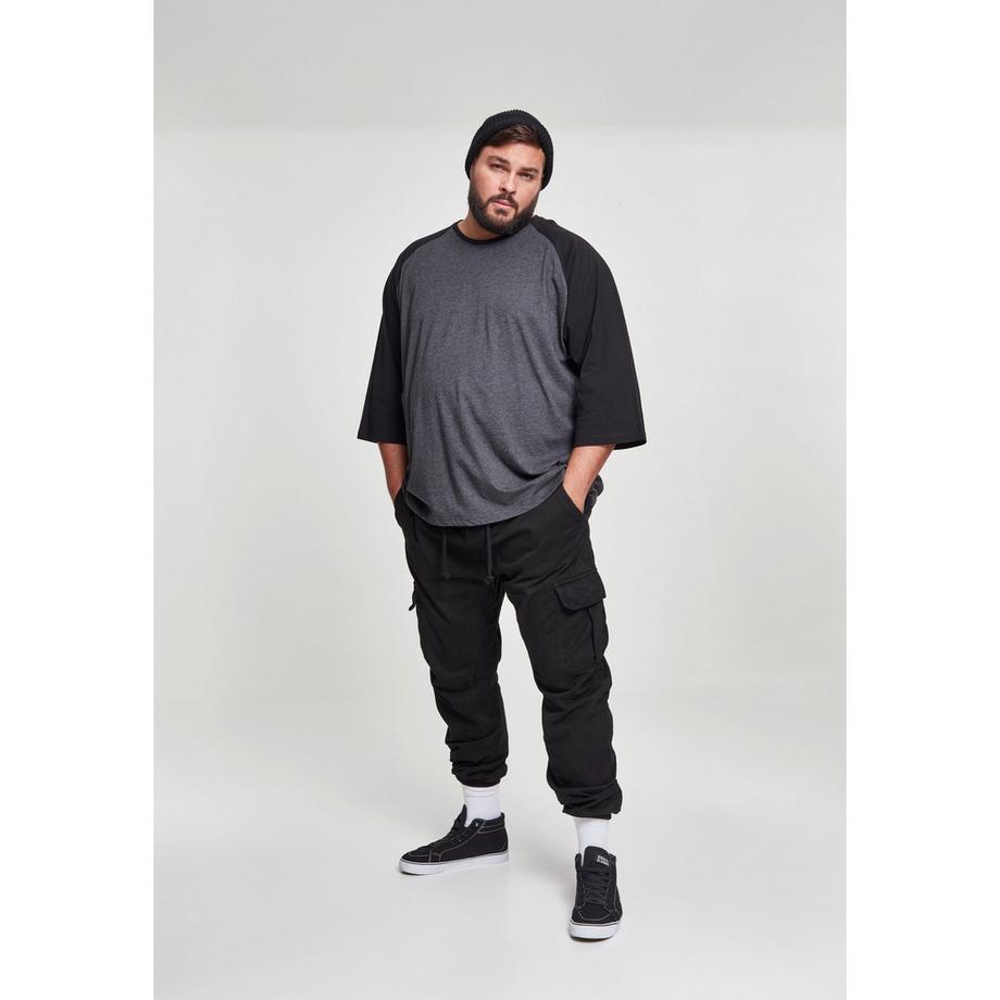 URBAN CLASSICS T-shirt Raglan Maniche 3/4 a Contrasto  