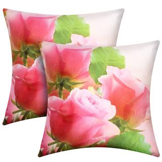 Avizar Set 2 copricuscini Bouquet di rose  