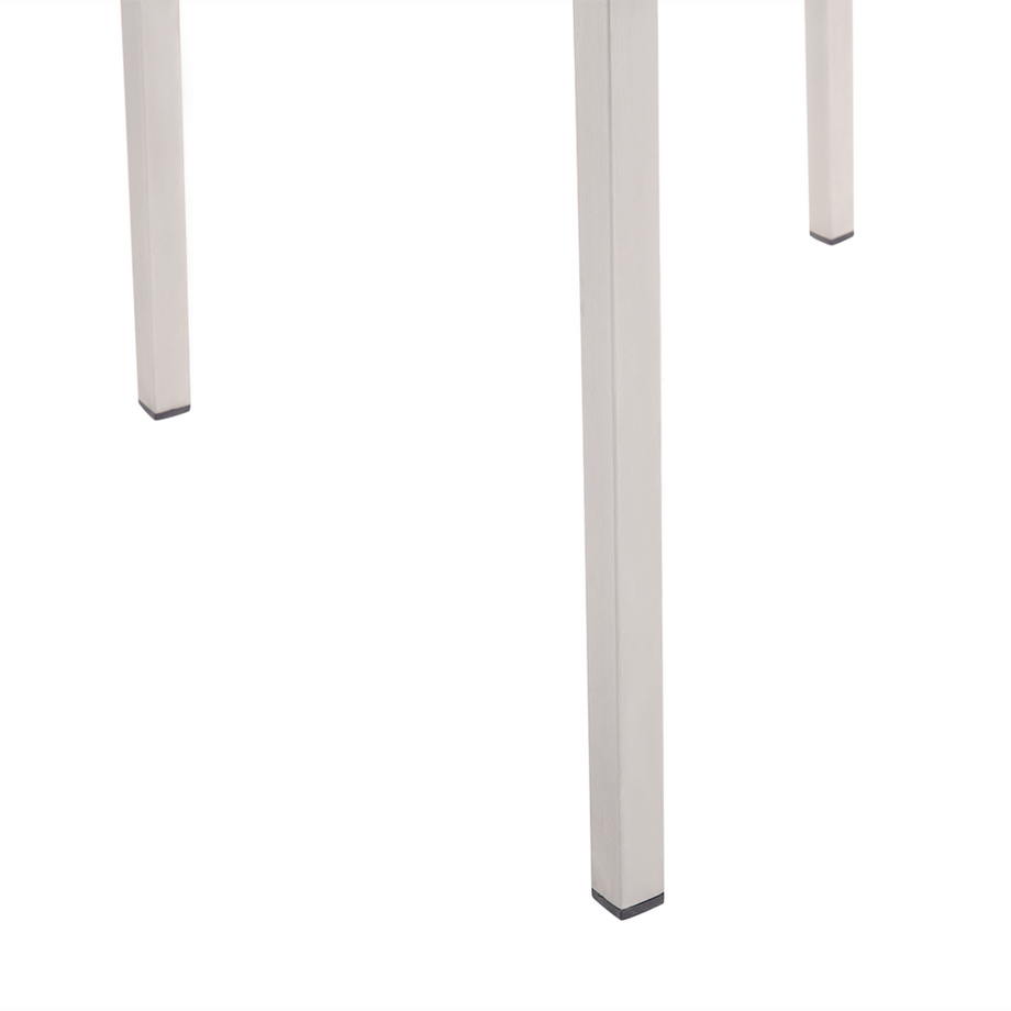 Beliani Gartenstuhl 6er Set aus PE Rattan  GROSSETO  