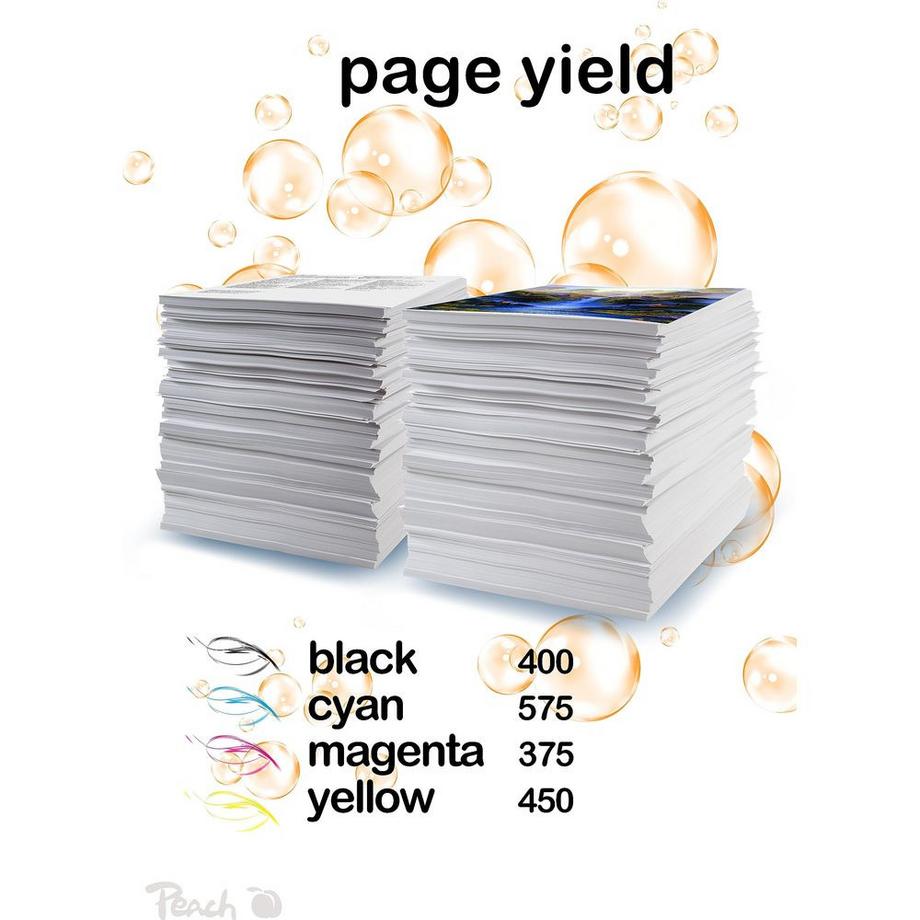 Peach  Tinte Brother-1220 Mult-Pack 