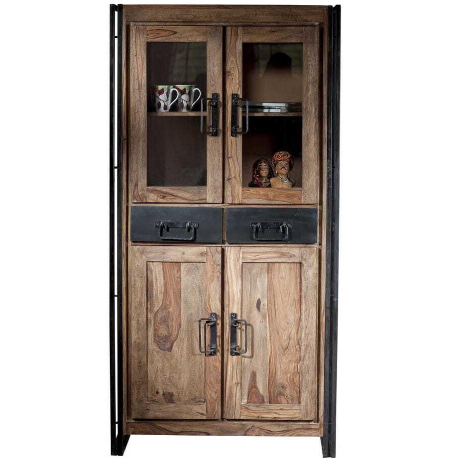 mutoni Vitrine Kuba Vintage nature 40x90  