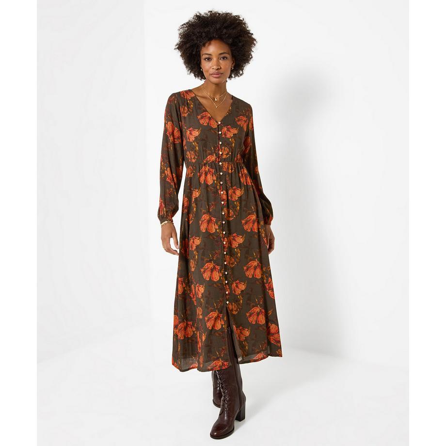 Joe Browns Eden durchgeknöpftes Maxikleid  