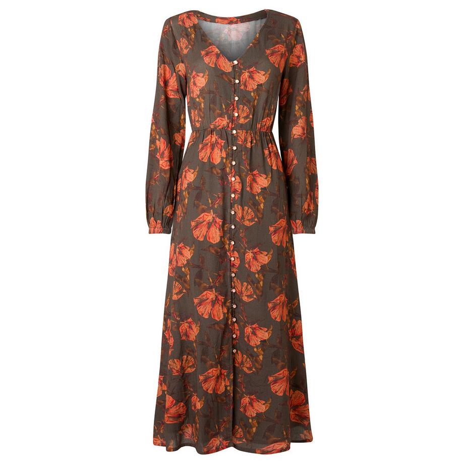 Joe Browns Eden durchgeknöpftes Maxikleid  