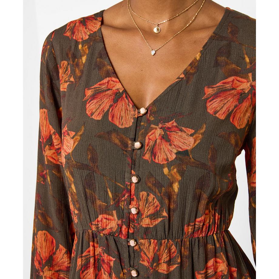 Joe Browns Eden durchgeknöpftes Maxikleid  