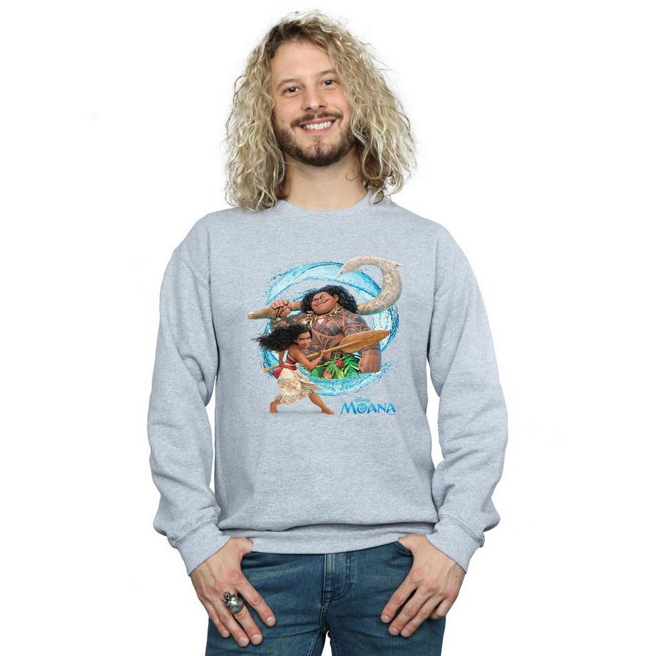 Disney Moana Sweatshirt à Imprimé Graphique  