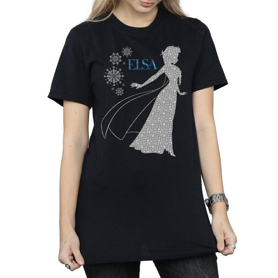 Disney Frozen Elsa T-Shirt Flocon de Neige  