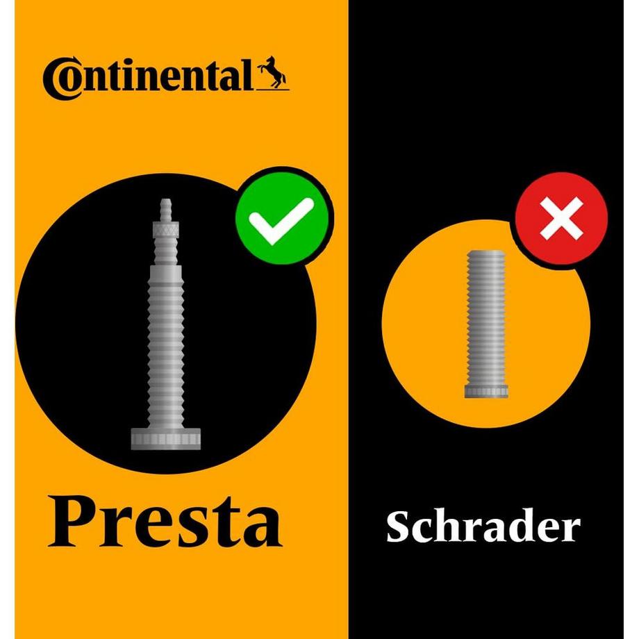 Continental  Fahrradschlauch Cross Sclaverand/Presta 