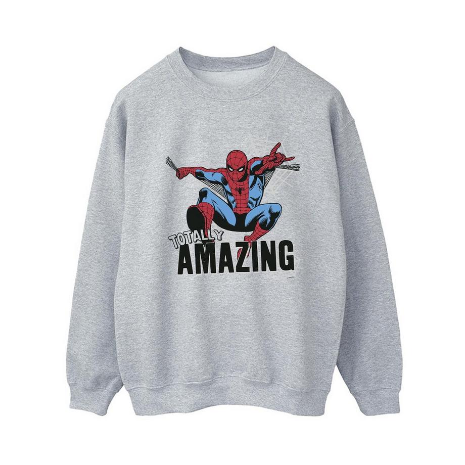 MARVEL Amazing Felpa Girocollo  