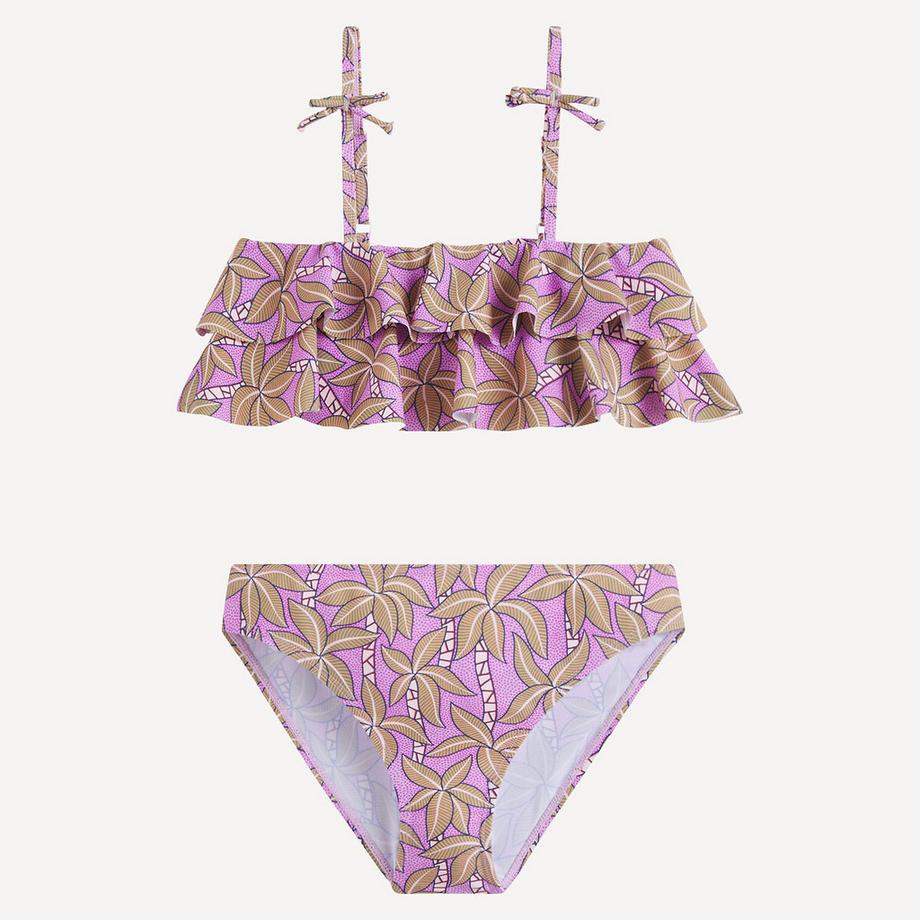 Bikini mit Blumenmuster