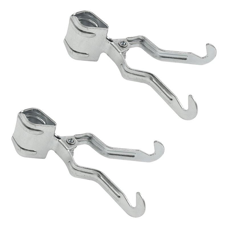 Pricenet  Pince à crochet pour vêtements pour mât de tente 2 pièces sous blister 