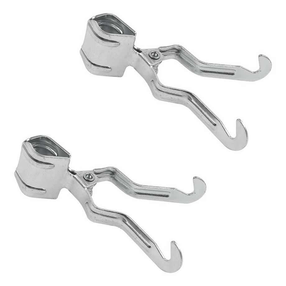 Pricenet  Kleiderhakenklemme für Zeltstange 2 Stück im Blister 