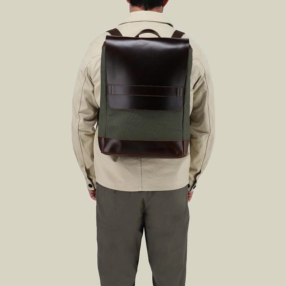 Buckle & Seam Morris Canvas Rucksack  