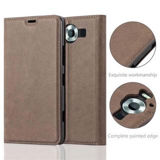 Cadorabo  Housse compatible avec Nokia Lumia 950 - Coque de protection avec fermeture magnétique, fonction de support et compartiment pour carte 