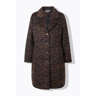 Studio Untold Webpelz Zebra Muster Mantel Revers  