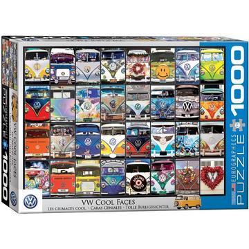 Puzzle Eurographics VW Cool Faces - 1000 pièces