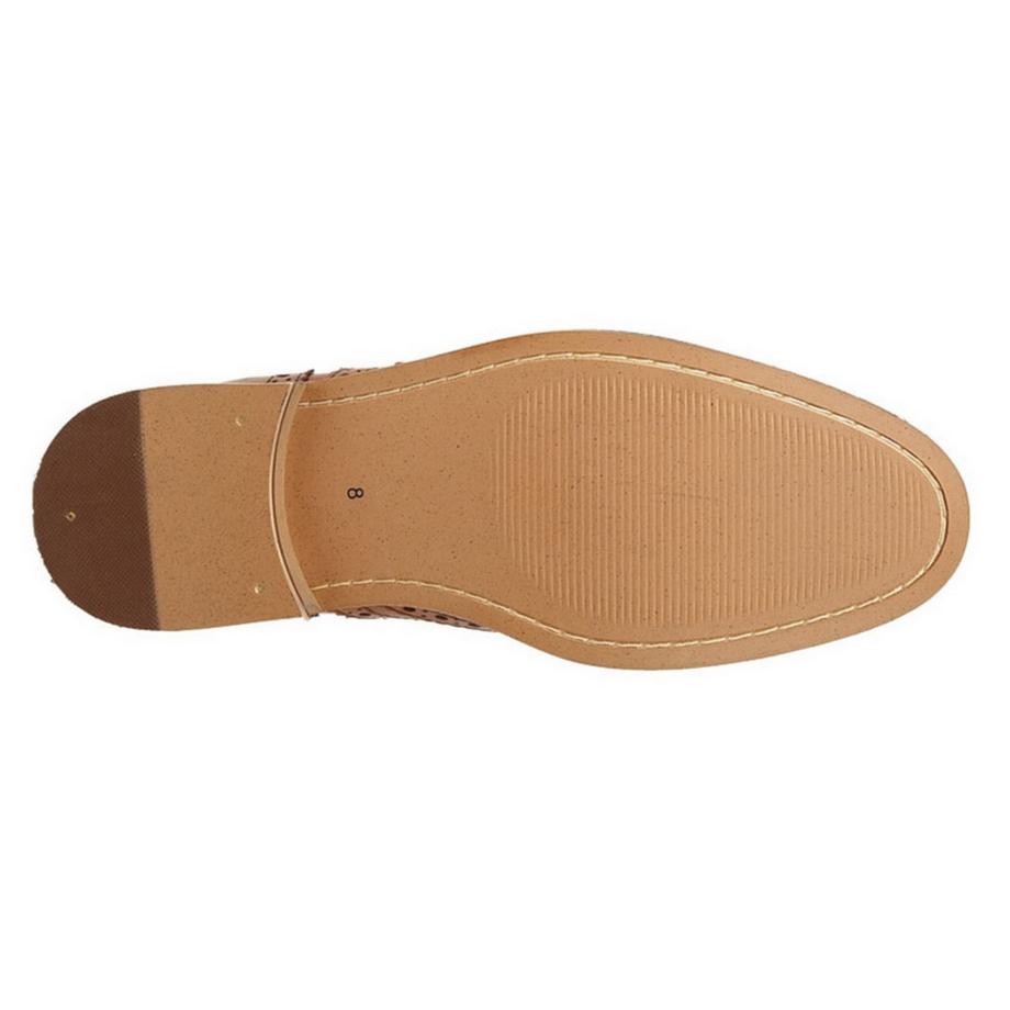 Roamers Chaussures Brogues Conker en Cuir  