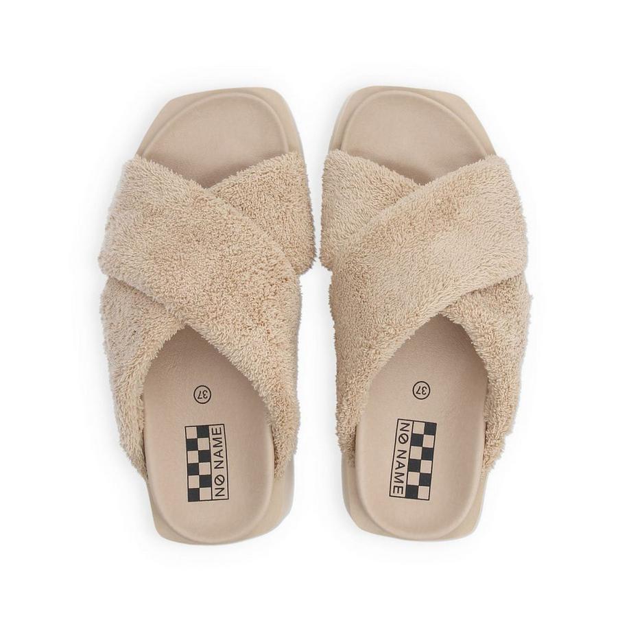 NO NAME July Slap Teddy Mules  