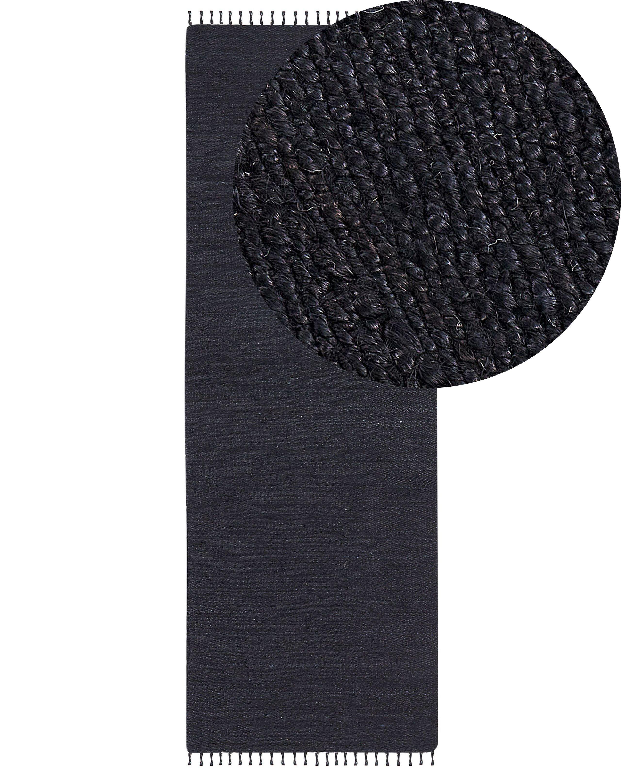 Beliani Tappeto en Iuta Boho SINANKOY  