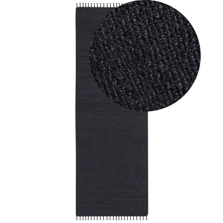 Beliani Teppich aus Jute Boho SINANKOY  