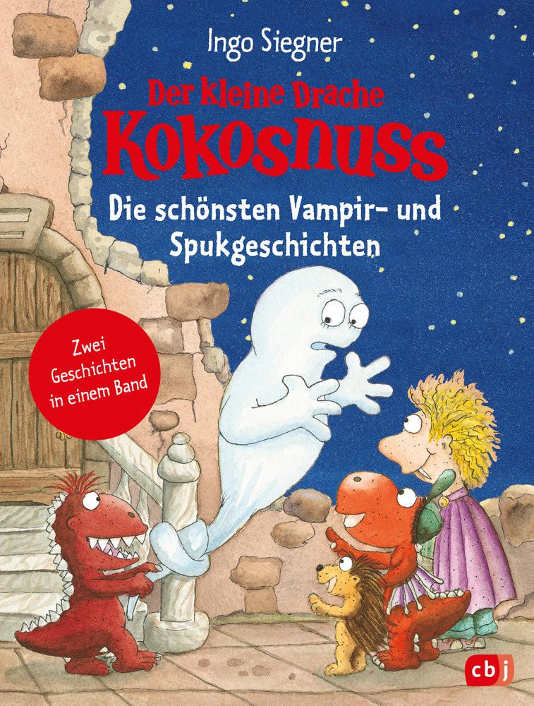 Der kleine Drache Kokosnuss - Die schönsten Vampir- und Spukgeschichten Siegner, Ingo; Siegner, Ingo (Illustrationen) Copertina rigida 