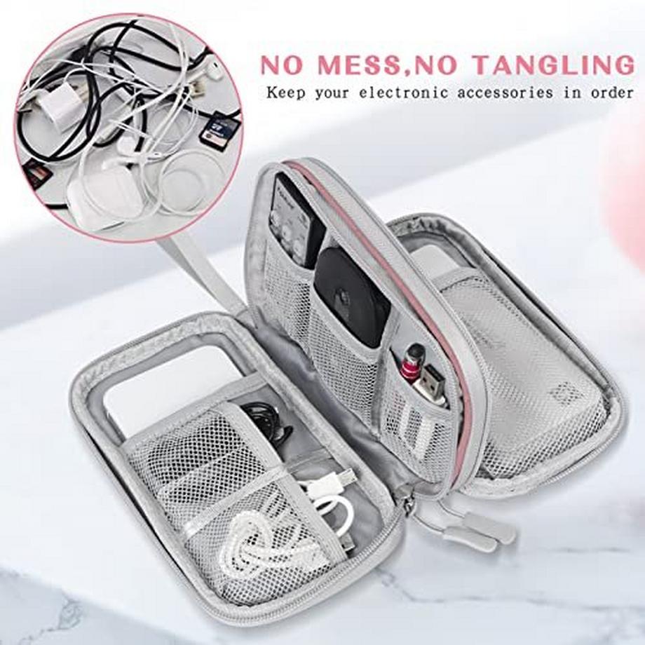Only-bags.store  Kabeltasche, Elektronik Tasche Organizer, Kabel Organizer Kabeltasche Elektronik Zubehör Organizer Tasche Universal Tasche für Zubehör 