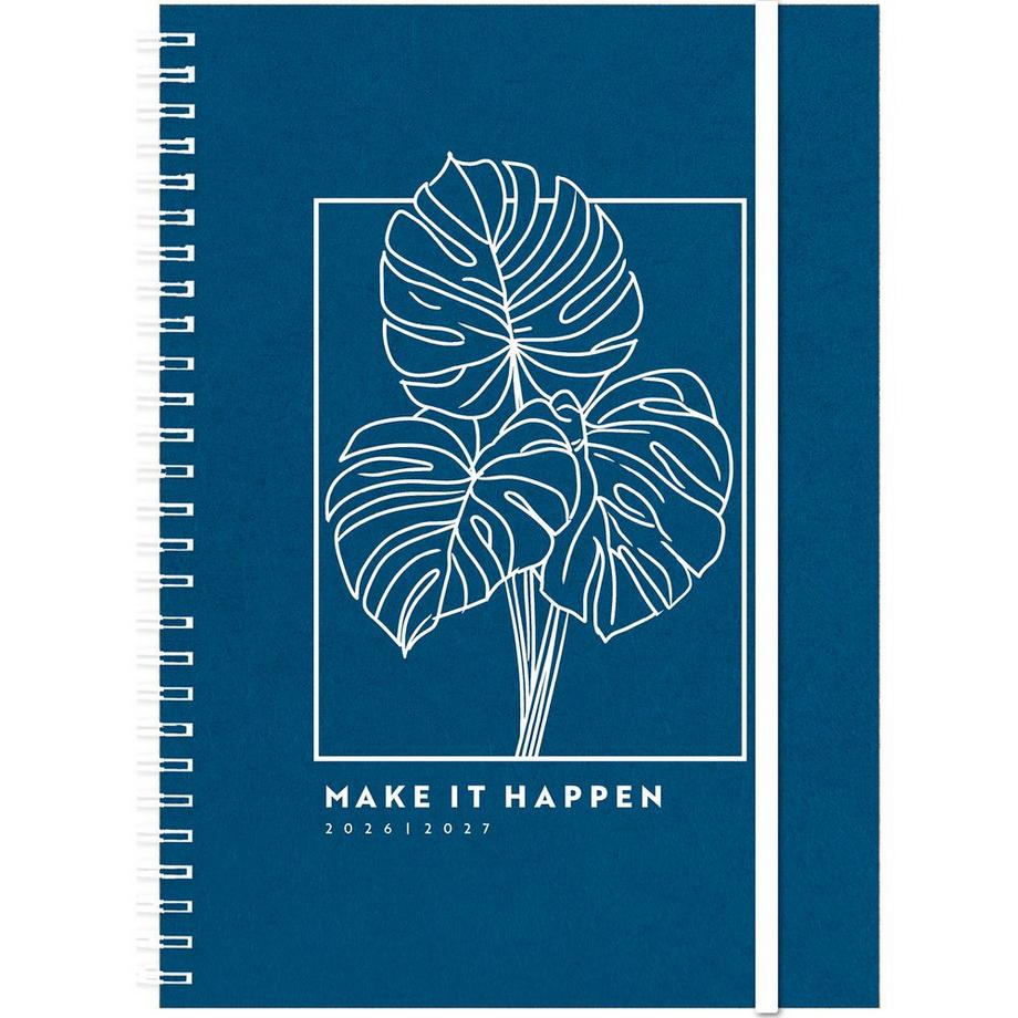 agenda scolaire  en papier kraft