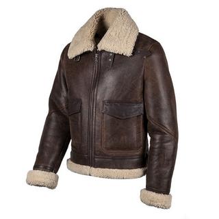 Helstons Bombardier Thunder Motorrad-Lederjacke  