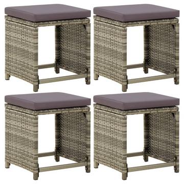 Hocker poly-rattan