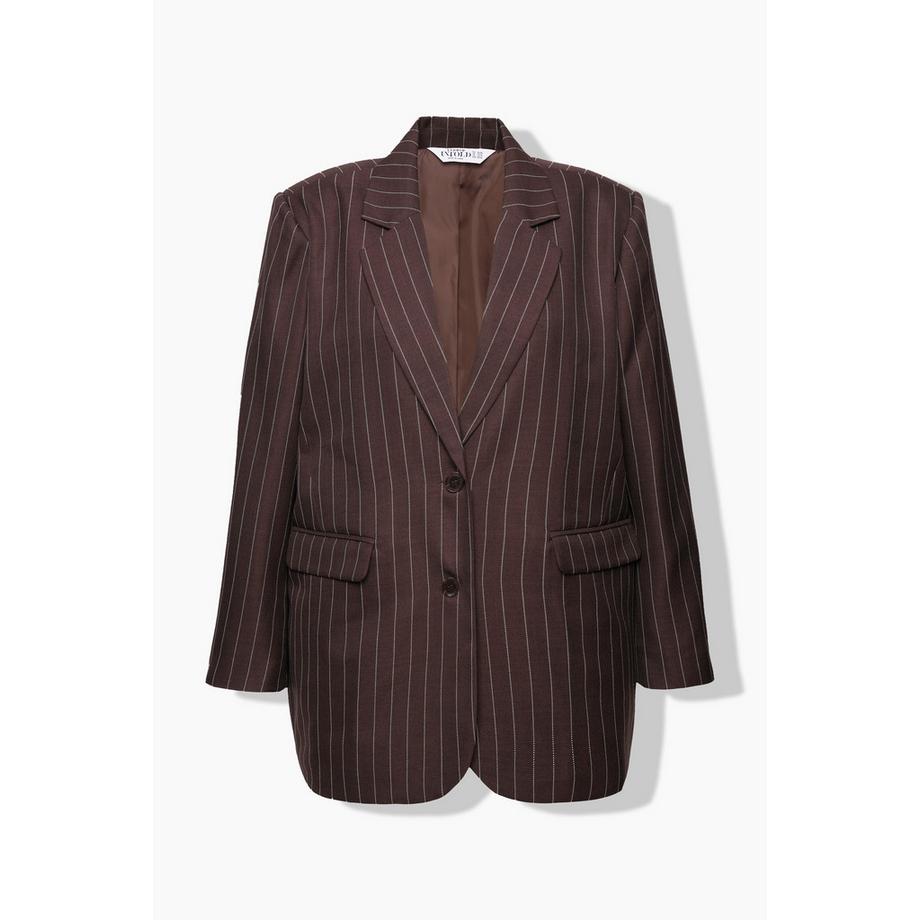 Studio Untold Blazer Oversize Rayures Fines Chatoyant  