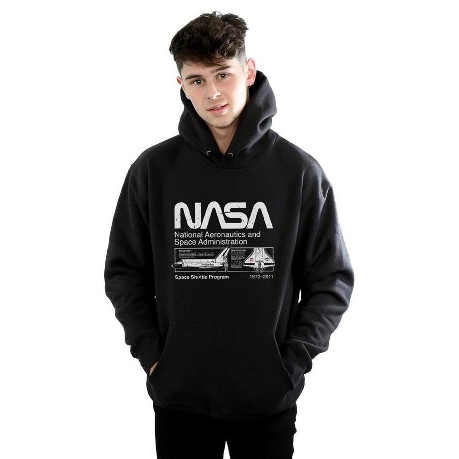 Nasa Space Shuttle Program Kapuzenpullover  