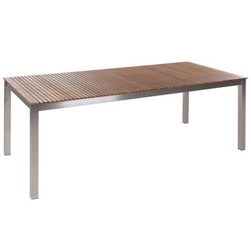 Table de jardin en Teck certifié FSC® Traditionnel VIAREGGIO