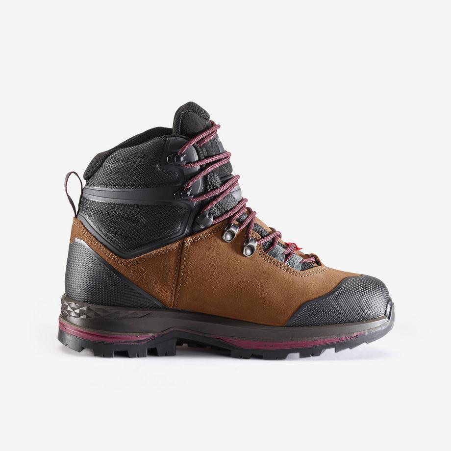 SIMOND MT100 Larghe Alte Scarpe da Trekking in Pelle Impermeabili  