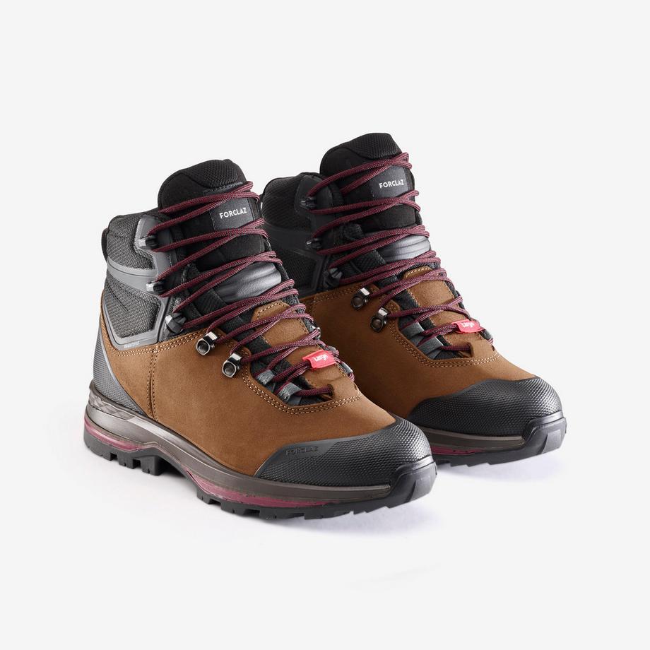SIMOND MT100 Larghe Alte Scarpe da Trekking in Pelle Impermeabili  