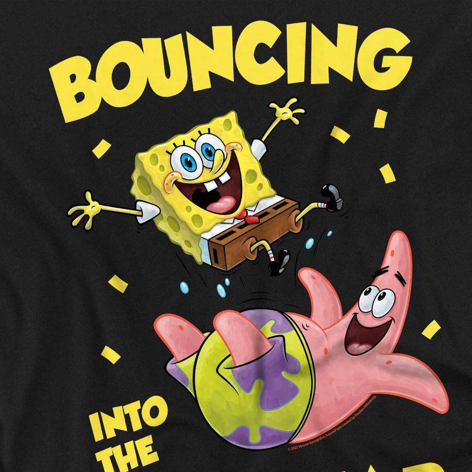 Nickelodeon  Bouncing Into The New Year Maglietta 