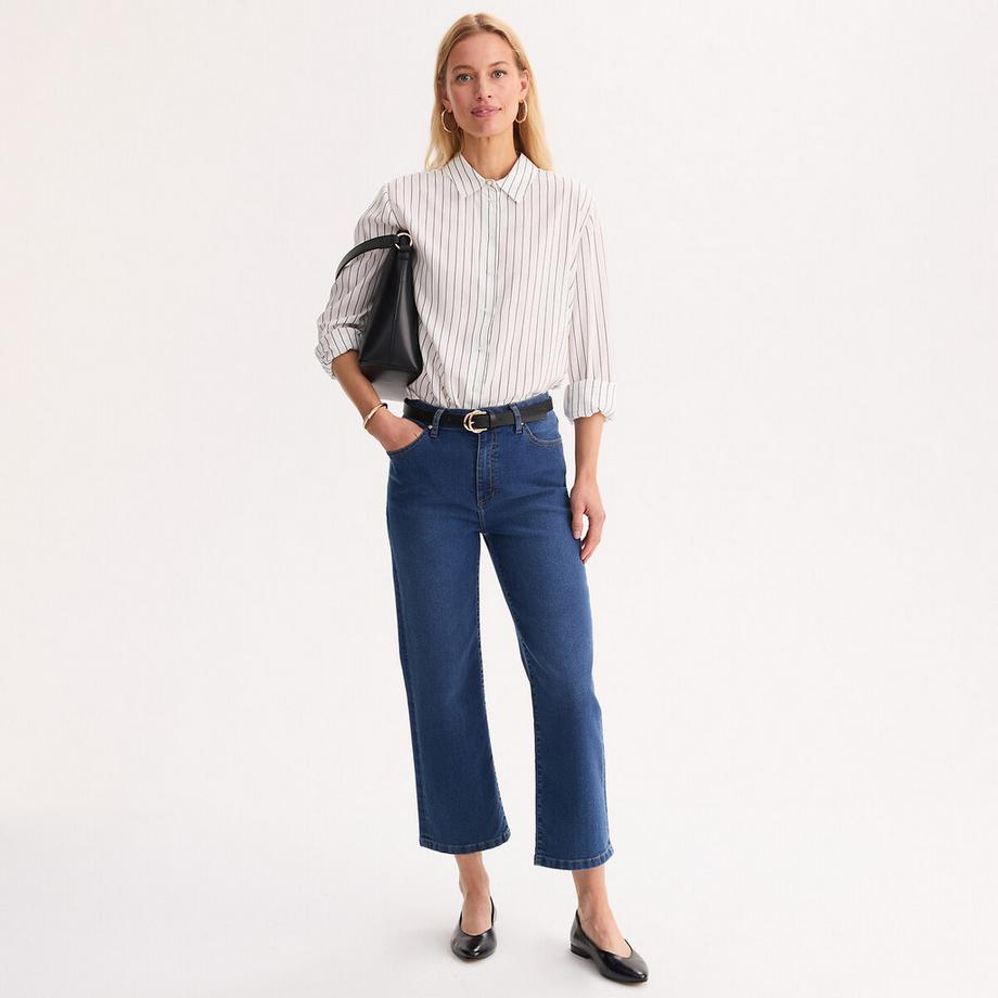 La Redoute Collections Jeans Cropped Vestibilità Larga  