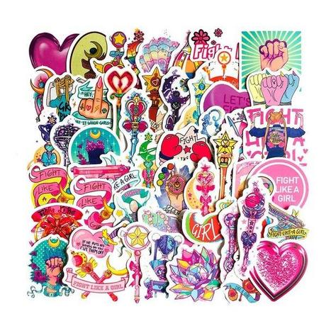 Gameloot Packung Aufkleber - Girl Power  