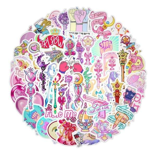 Gameloot Confezione di adesivi - Girl Power  