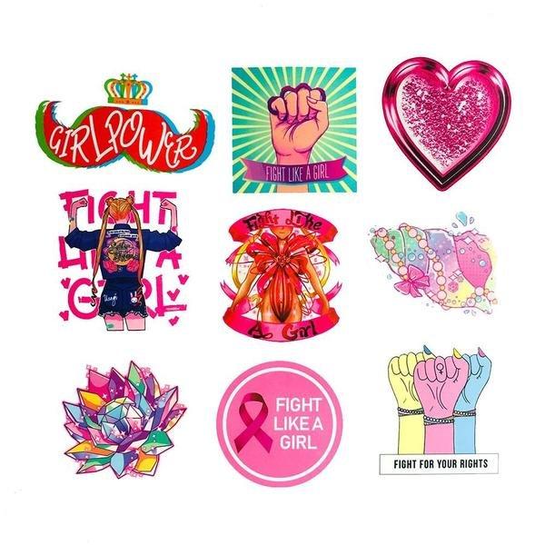 Gameloot Confezione di adesivi - Girl Power  