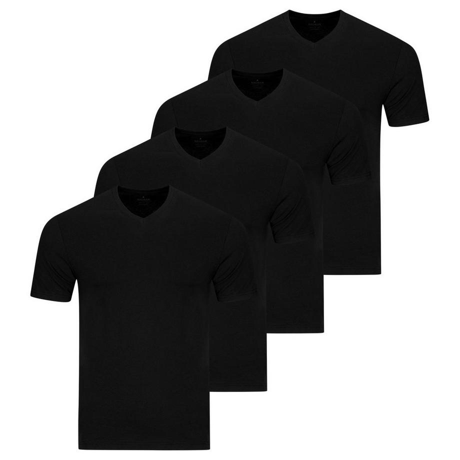 4er Pack Basic - Unterhemd / Shirt Kurzarm