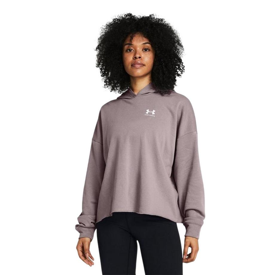 UNDER ARMOUR Sweat À Capuche Rival Frottee Oversize  