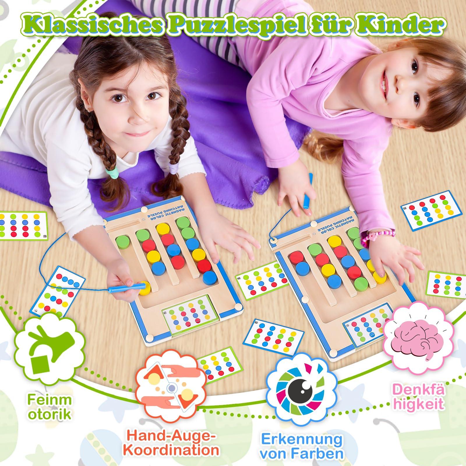 Activity-board  Motorikspielzeug Aktivitätsbrett für Kinderspielzeug Lernspiele Labyrinth 