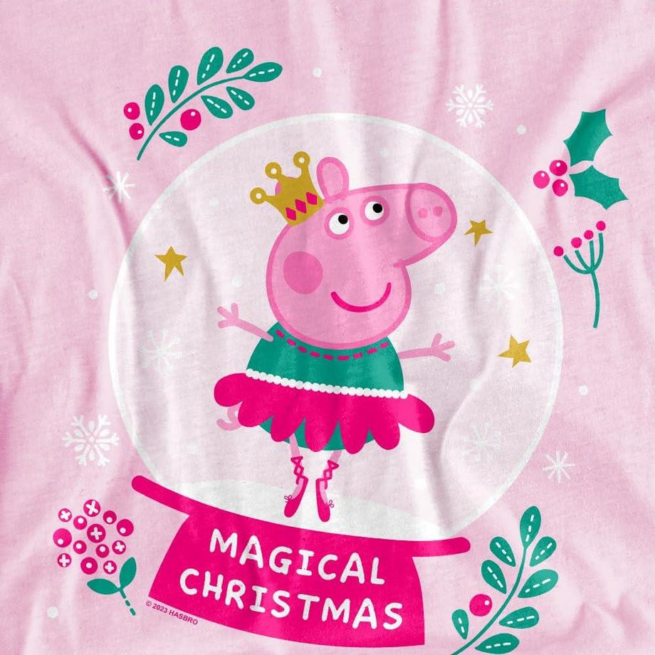 Peppa Pig  Magical TShirt  weihnachtliches Design 