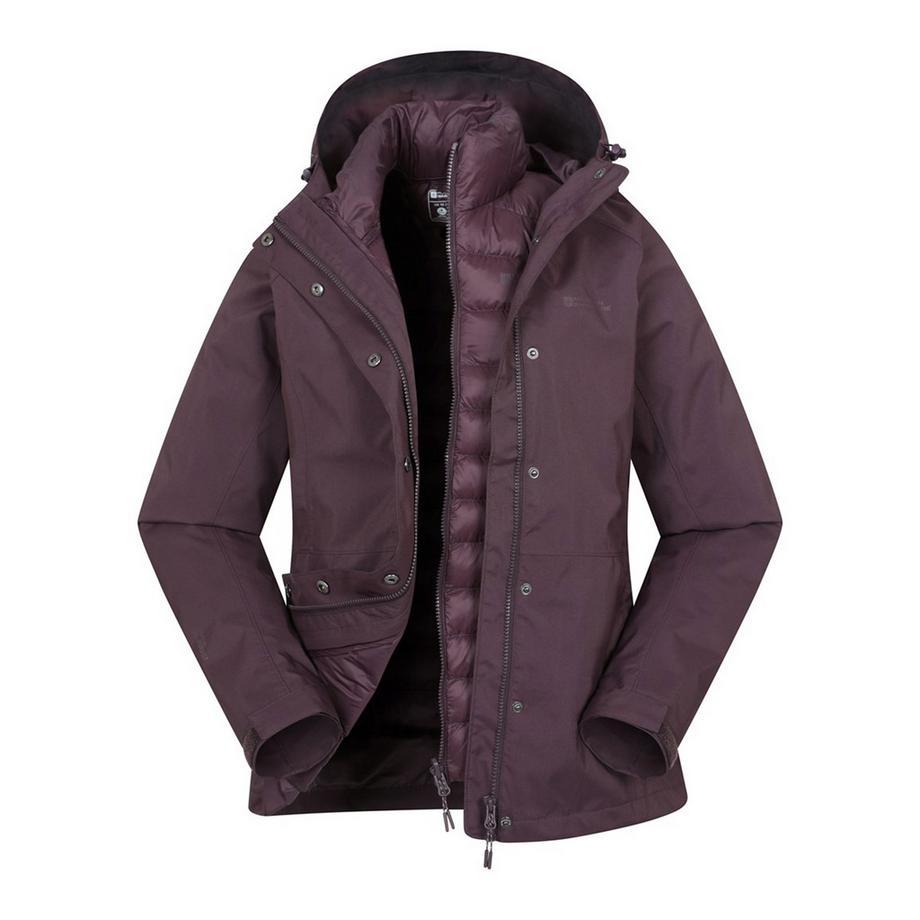 Veste Matelassée Imperméable Et Unie 3en1 Alaskan