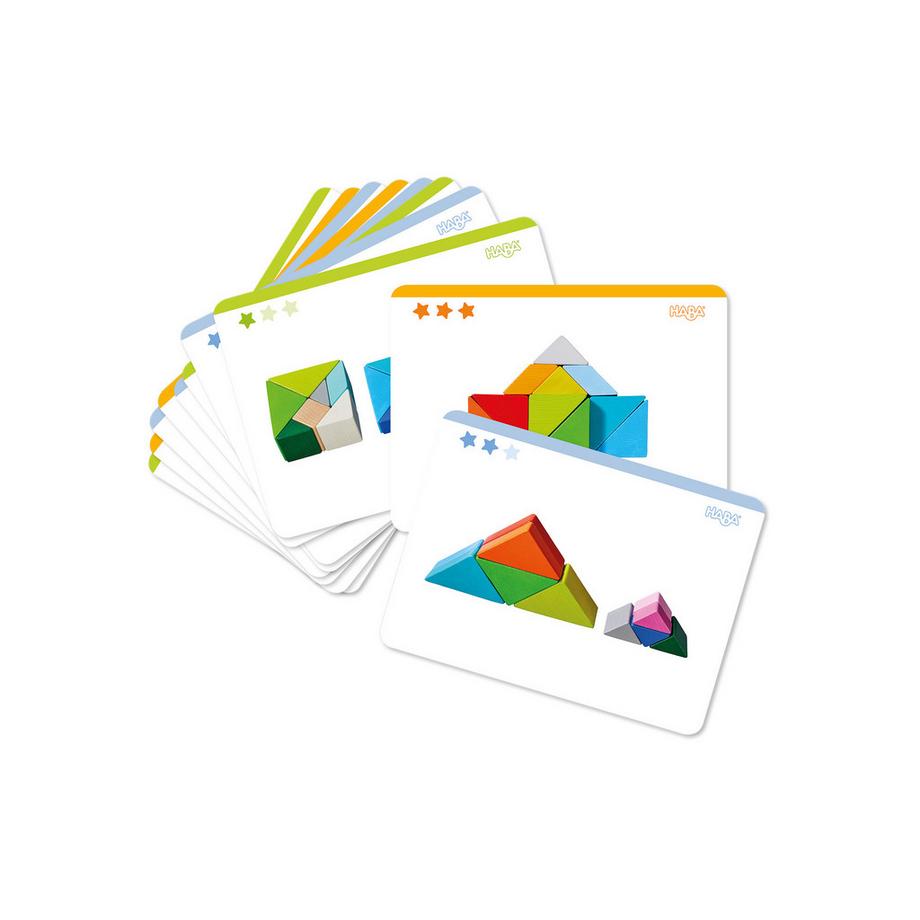 HABA  3D-Aufbauspiel Tangram-Würfel 