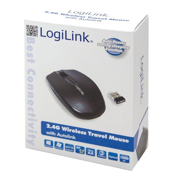 LogiLink  ID0114 mouse Ambidestro RF Wireless Ottico 1200 DPI 