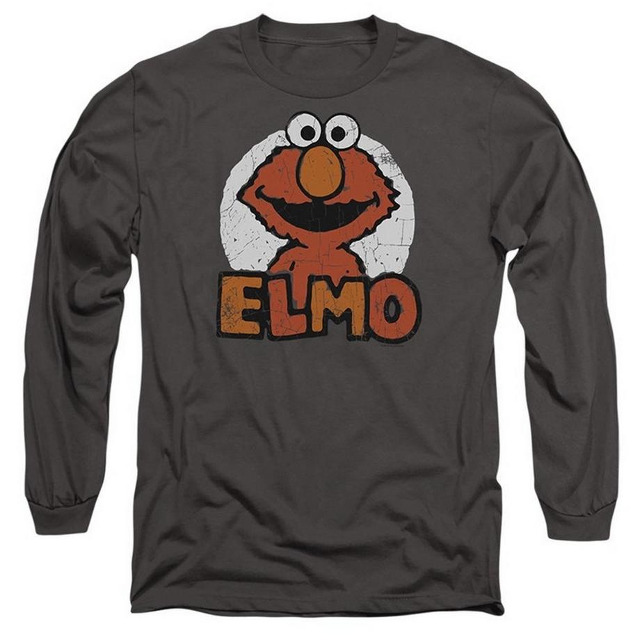 T-ShirtManches Longues Motif Elmo Motiftyle Nom